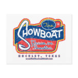 Showboat Drive in Post Card postcards