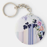 Shower colours Yellow flowers Key Chain