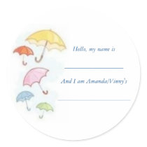 Shower Name Tags