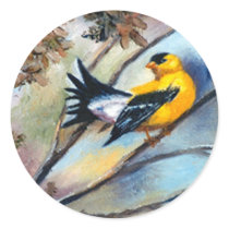 Showing Off Bird Stickers
