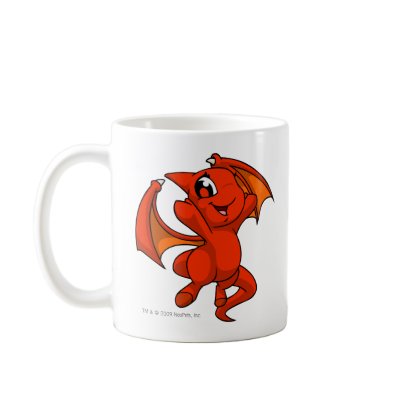 Shoyru Red Coffee Mug by neopets