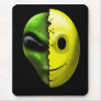 Shreaded Alien Smiley Face Mousepad