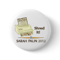 Shred the Constitution buttons