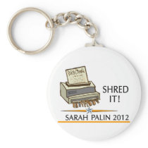 Shred the constitution keychain