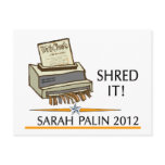 Shred the constitution postcards