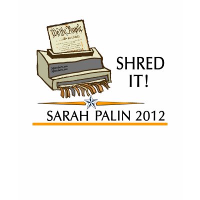 Shred the constitution shirts by 2GIOSdotCOM