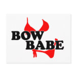 Shredders Bow Babe postcards