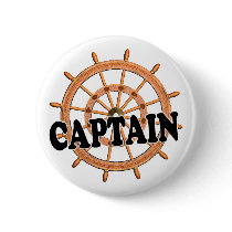 Shredders Captain Pinback Buttons