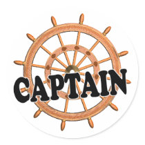 Shredders Captain Stickers
