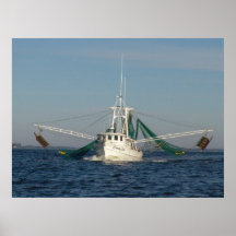 Shrimp Boat Print
