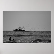 shrimp boat surf poster
