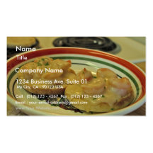 Shrimp Newburg Business Cards
