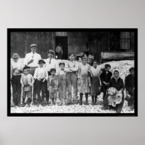 Shrimp Pickers Children 1911