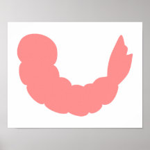 Shrimp prawn print