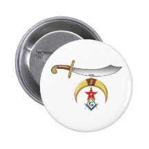 Shrine Mason Button