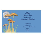 Shrooms In Moonlight (Cut-Out) Business Card business cards