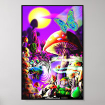shrooms, WiCkEd DeSiGnS Poster