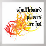Shuffleboard Players Are Hot posters