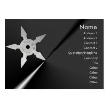 Shuriken Business Card