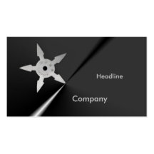 Shuriken Business Card