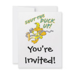 shut the duck up duct tape duck toon announcements