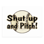 Shut Up And Pitch Postcards