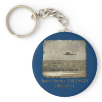 Shuttle DISCOVERY Commemorative Tshirt Key Chains