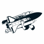 Shuttle Hugger Hugging Logo photo sculptures