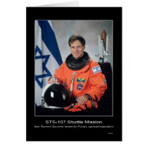 Shuttle Mission STS 107 Card