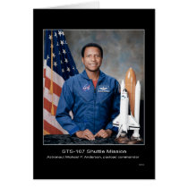 Shuttle Mission STS 107 Card