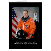Shuttle Mission STS 107 Cards
