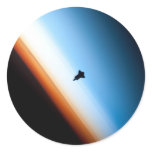 Shuttle Silhouette stickers