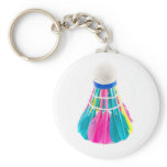 Shuttlecock keychains