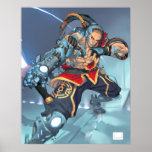 SHWANN: The Futuristic Samurai DJ Print