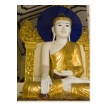 Shwedagon Pagoda (Paya), large temple site that 3 Postcards