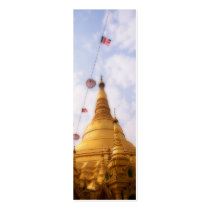 Shwedagon Paya Bookmark Business Card Template