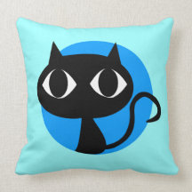 Shy Cat American MoJo Pillow