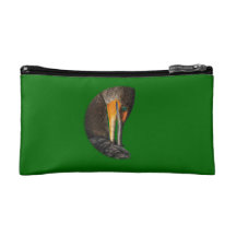 Shy Cormorant Makeup Bags
