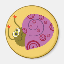 Shy Snail Magnets