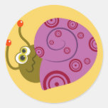 Shy Snail Stickers