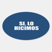 SI LO HICIMOS STICKERS