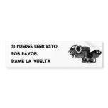 Si puedes leer... bumper stickers
