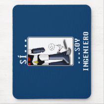 Sí, soy ingeniero mousepads