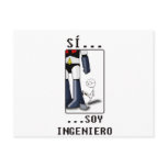 Sí, soy ingeniero tarjetas postales