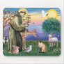 Siamese Cat and St Francis Mouse Mat