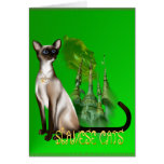 Siamese Cat  Card