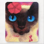 Siamese Cat Feline Pet Painting - Multi Mouse Mats