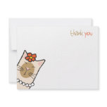 Siamese Cat Lover | Flat Thank You Note Cards