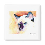 SIAMESE CAT MAGNET