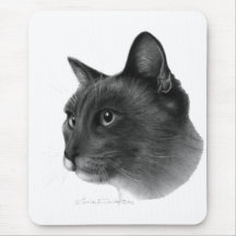 Siamese Cat Mousepad